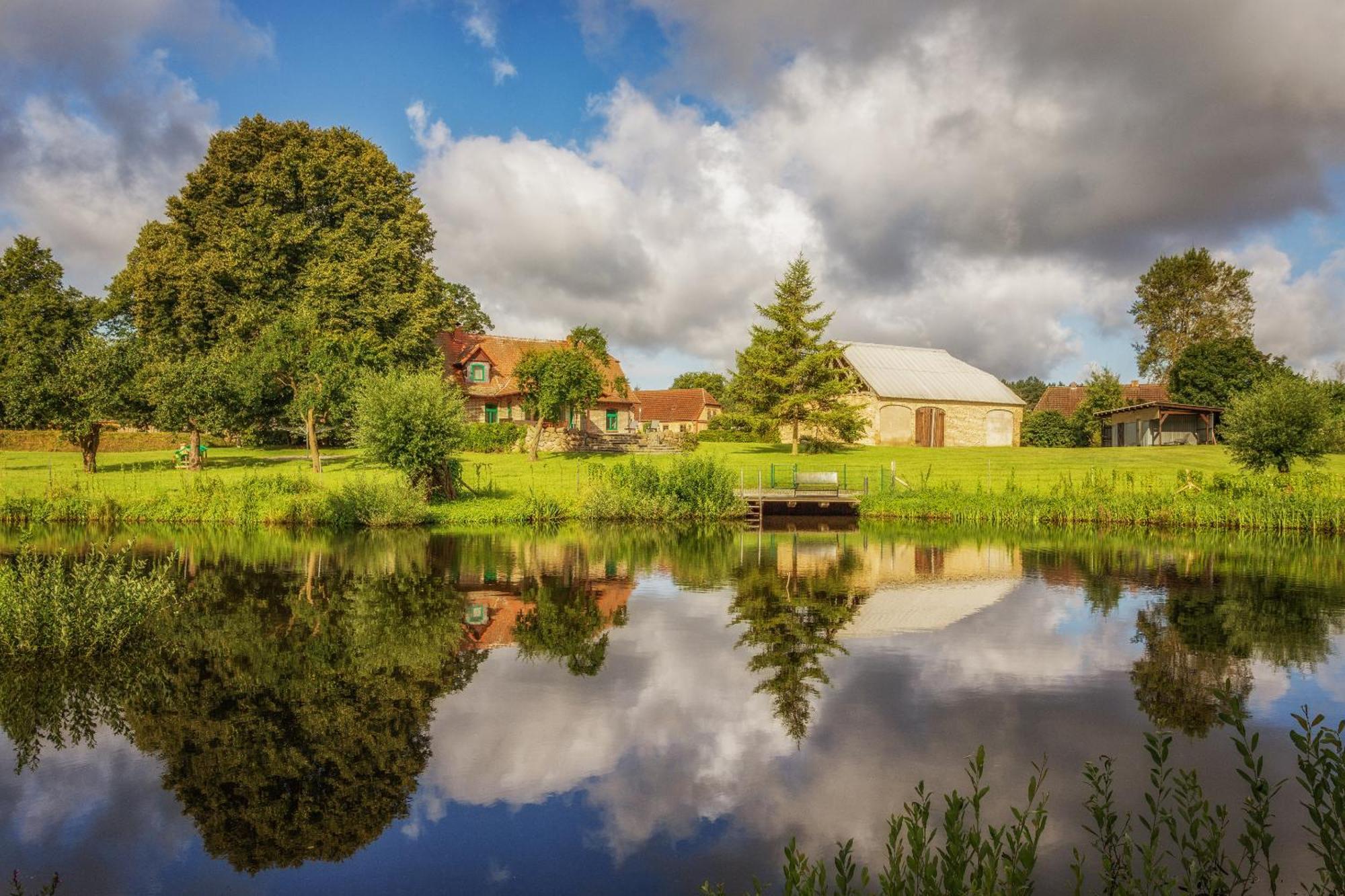 J1 Idyllisches Ferienhaus Mit Seeblick Julchendorf Екстериор снимка
